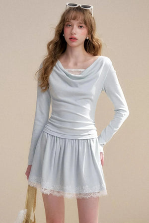 Romantic Lace Patchwork Dress