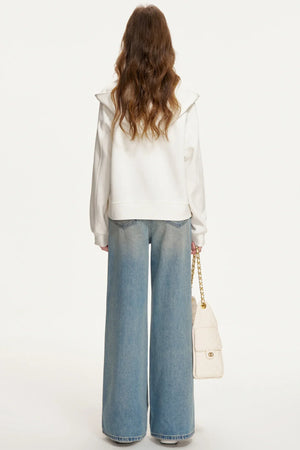 Romantic Lace Patchwork Jeans