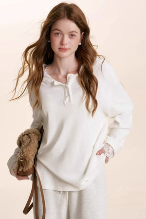 Romantic Lace Patchwork Top