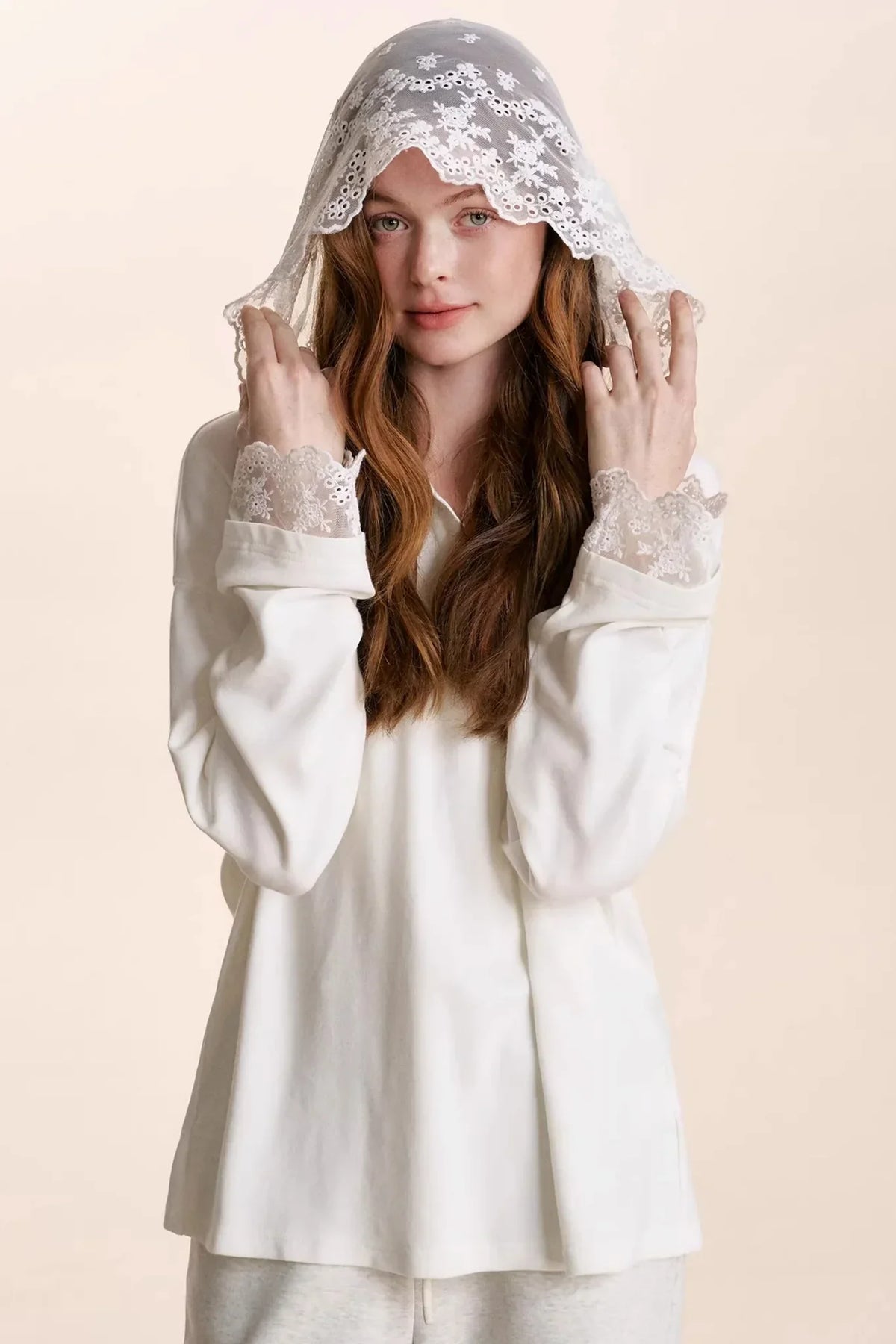 Romantic Lace Patchwork Top
