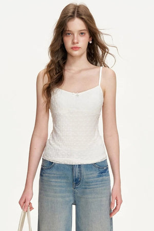Romantic Lace Sheer Knitted Vest