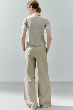 Romantic Lace Trim Pants