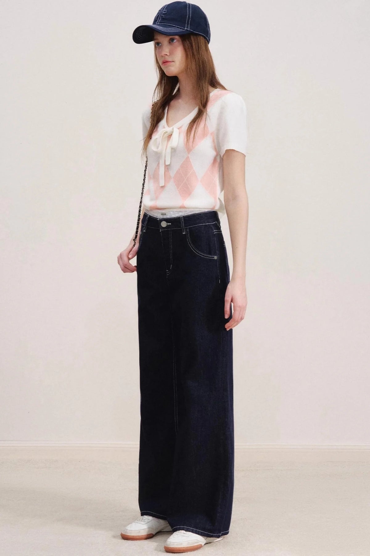 Romantic Lace Wide-Leg Jeans
