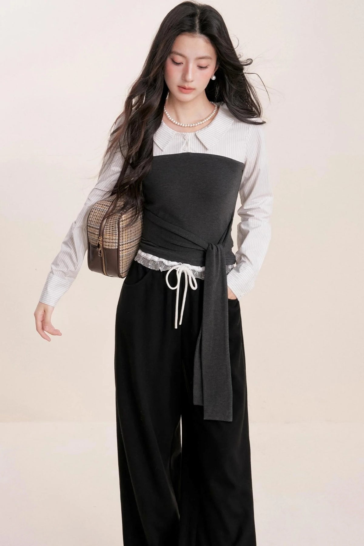 Romantic Lace Wide-Leg Pants