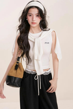 Romantic Lace Wide-Leg Pants