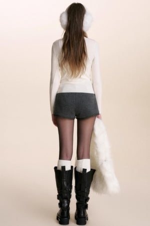 Romantic Lace Wool Cardigan
