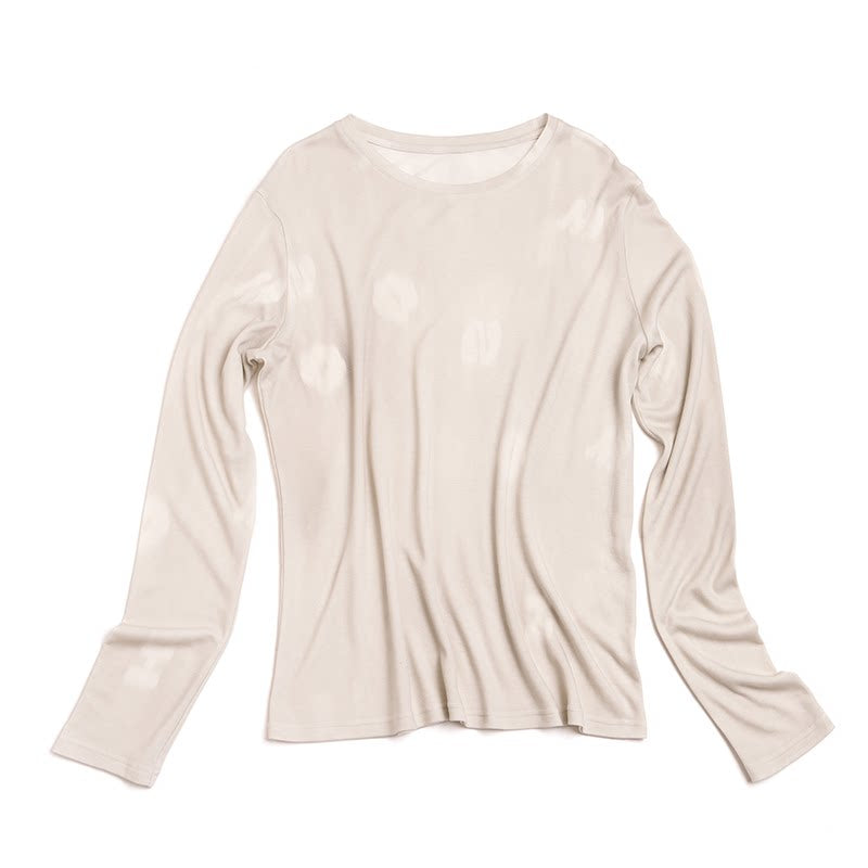 Romantic Lyocell Wool Sweater