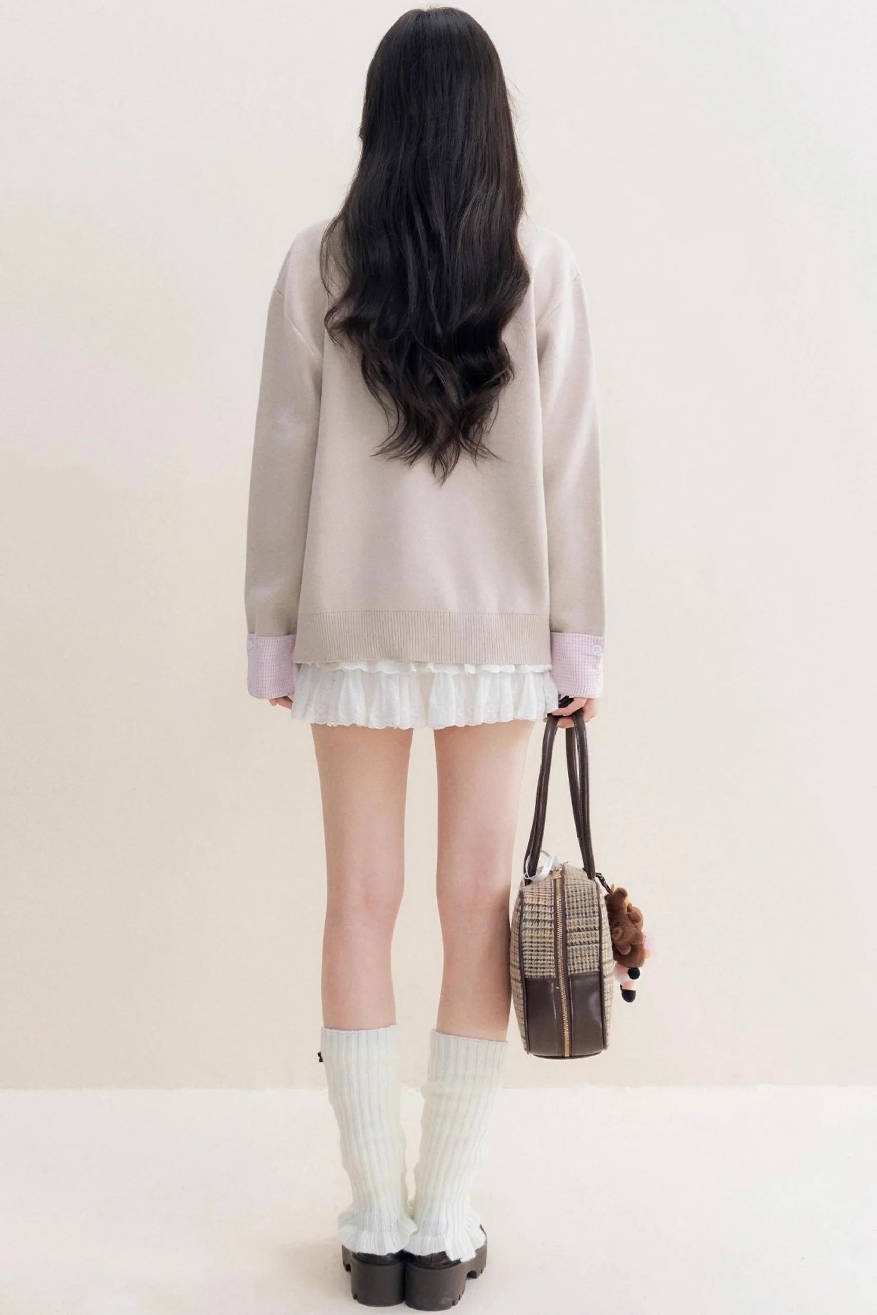 Romantic Patchwork Sweater Cardigan