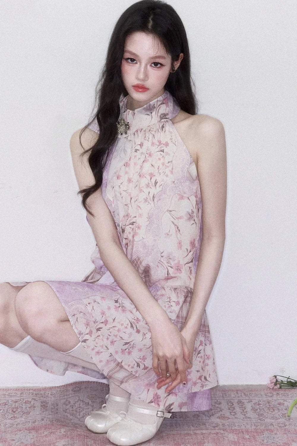 Romantic Retro Floral Dress