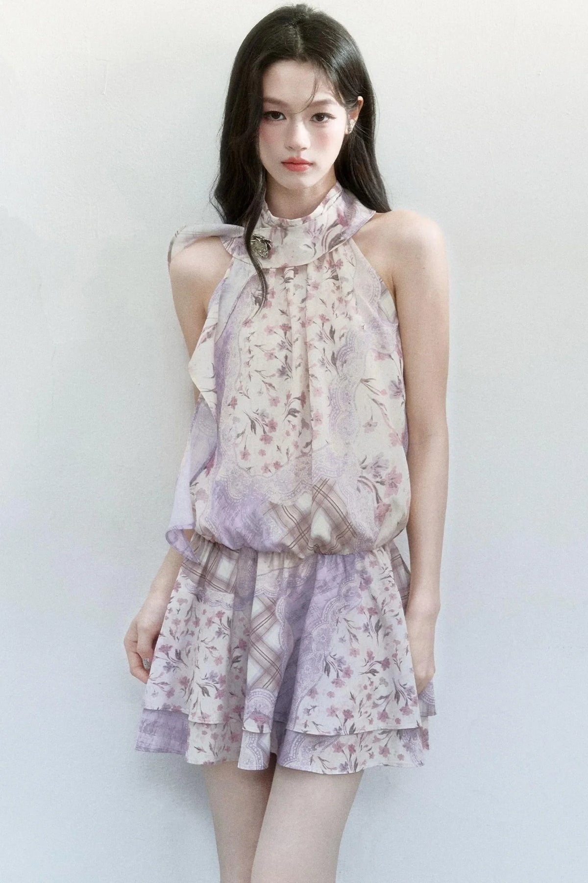 Romantic Retro Floral Dress