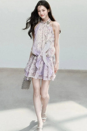 Romantic Retro Floral Dress