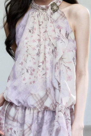 Romantic Retro Floral Dress