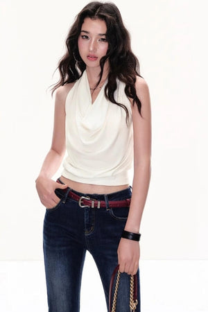 Rope Backless Top