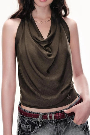 Rope Backless Top