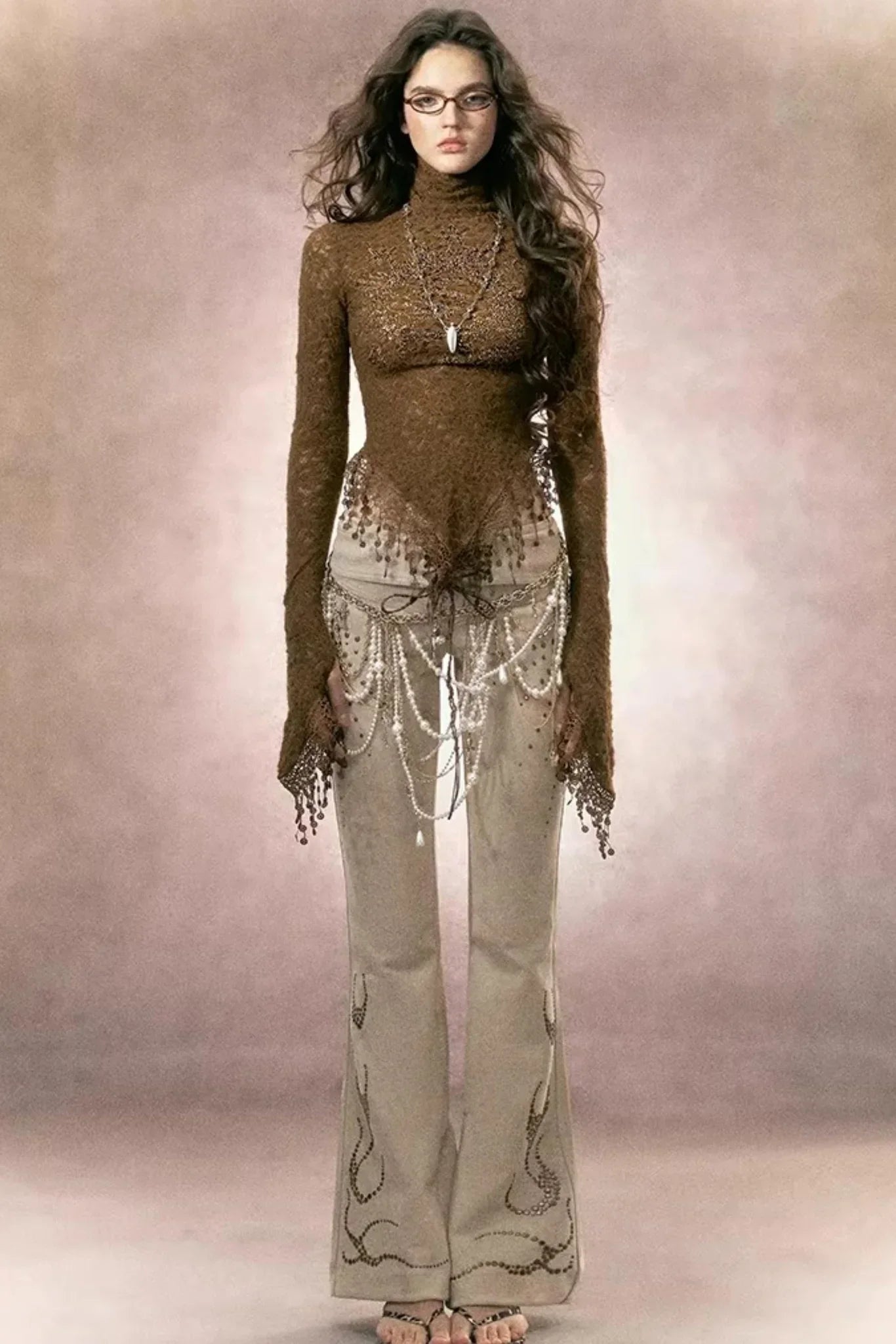 Rose-Colored Lace Top