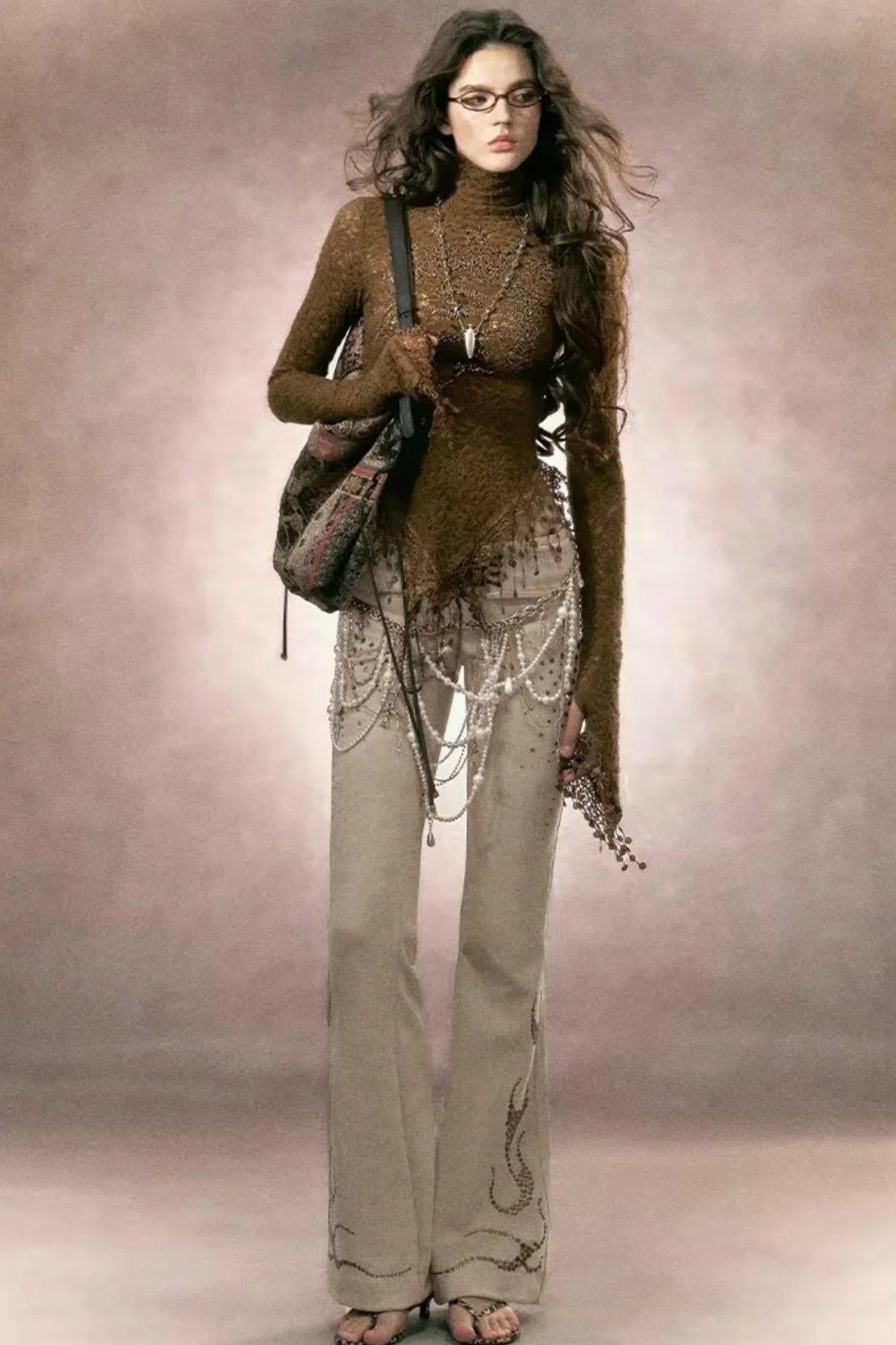 Rose-Colored Lace Top