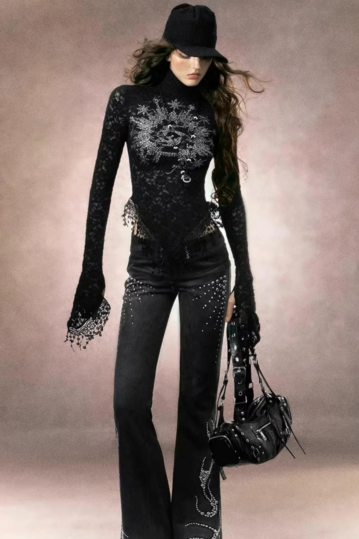 Rose-Colored Lace Top