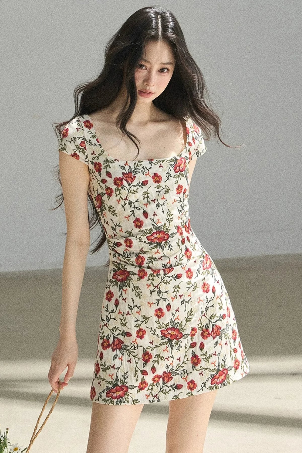 Rose Garden Floral Dress