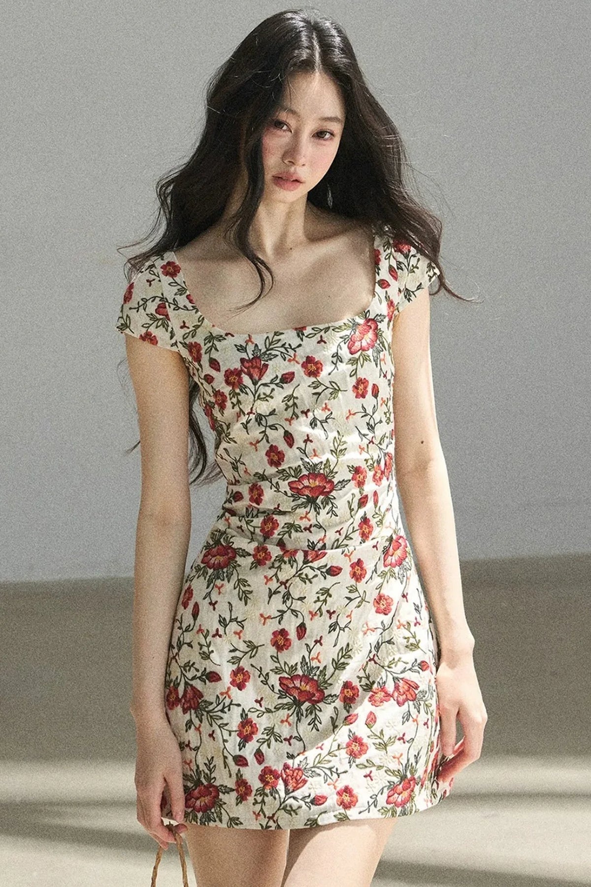 Rose Garden Floral Dress