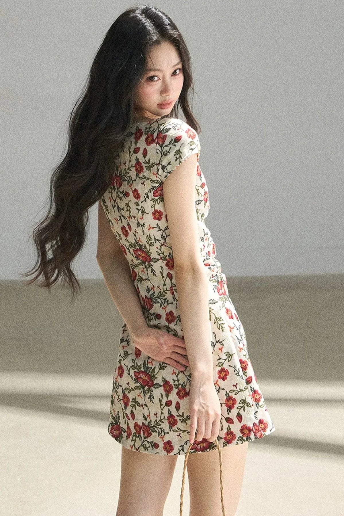 Rose Garden Floral Dress