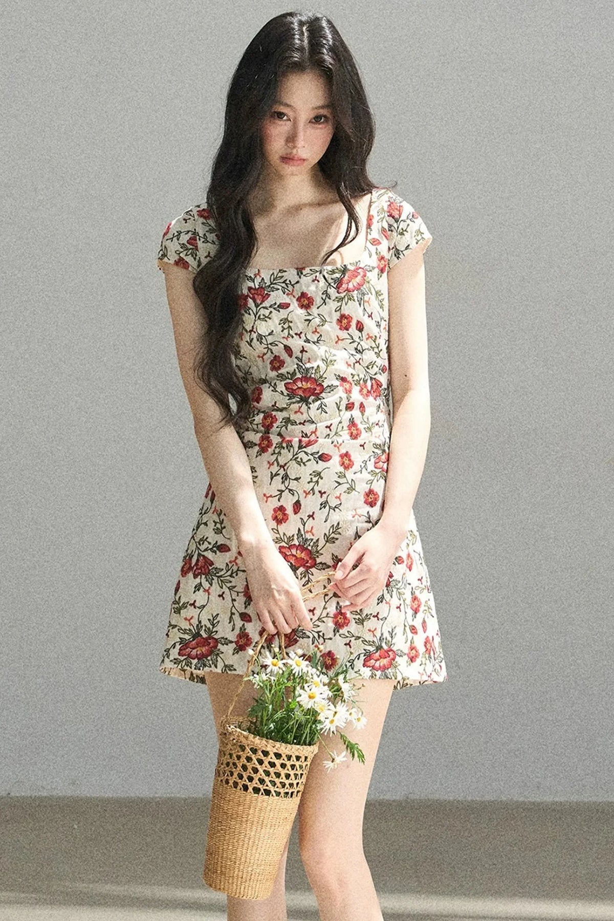 Rose Garden Floral Dress