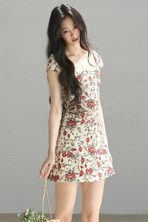 Rose Garden Floral Dress