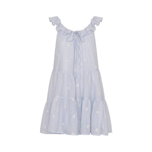 Ruffled A-Line Dress