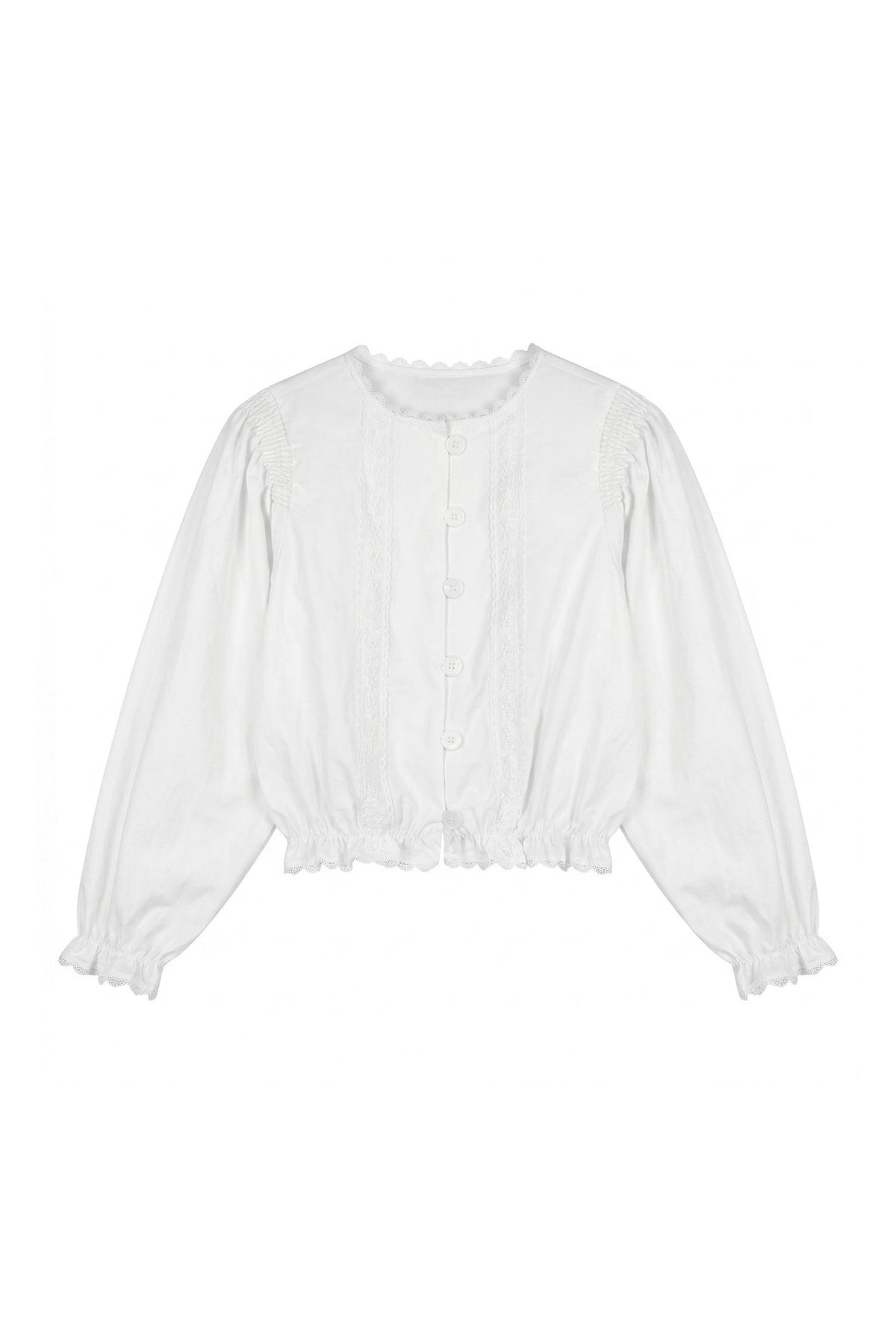 Ruffled Commuter Blouse and Pants Set-Up