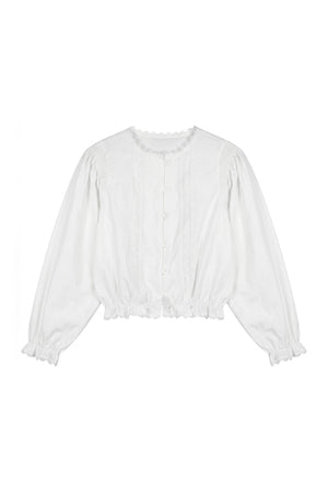Ruffled Commuter Blouse and Pants Set-Up