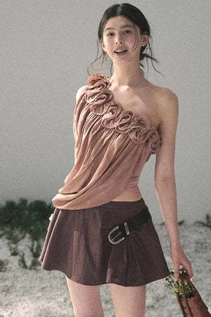Ruffled Off-Shoulder Top