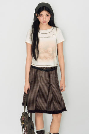 Ruffled Retro Skirt