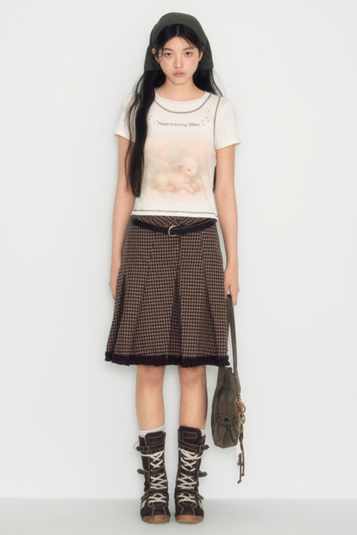 Ruffled Retro Skirt
