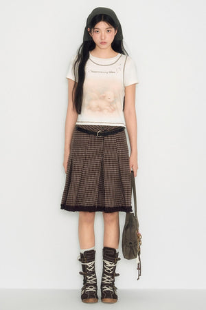 Ruffled Retro Skirt
