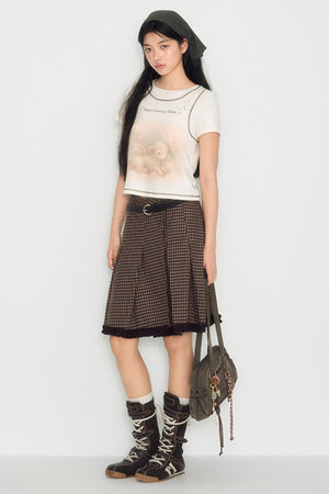 Ruffled Retro Skirt