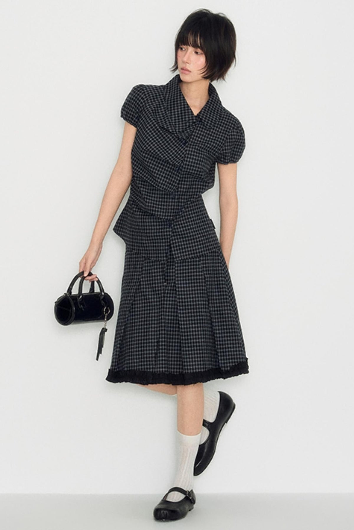 Ruffled Retro Skirt