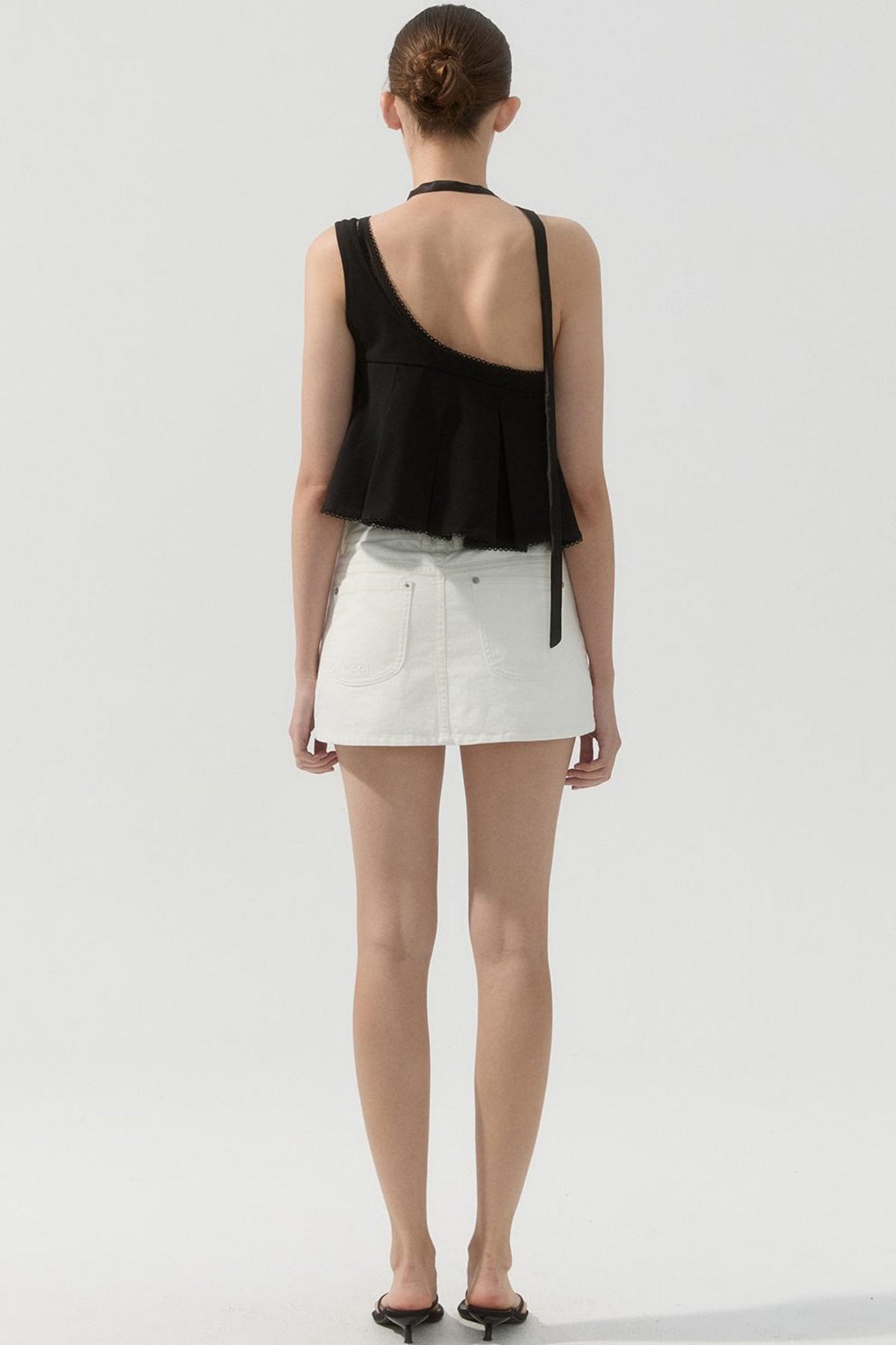 Safety Denim Skirt