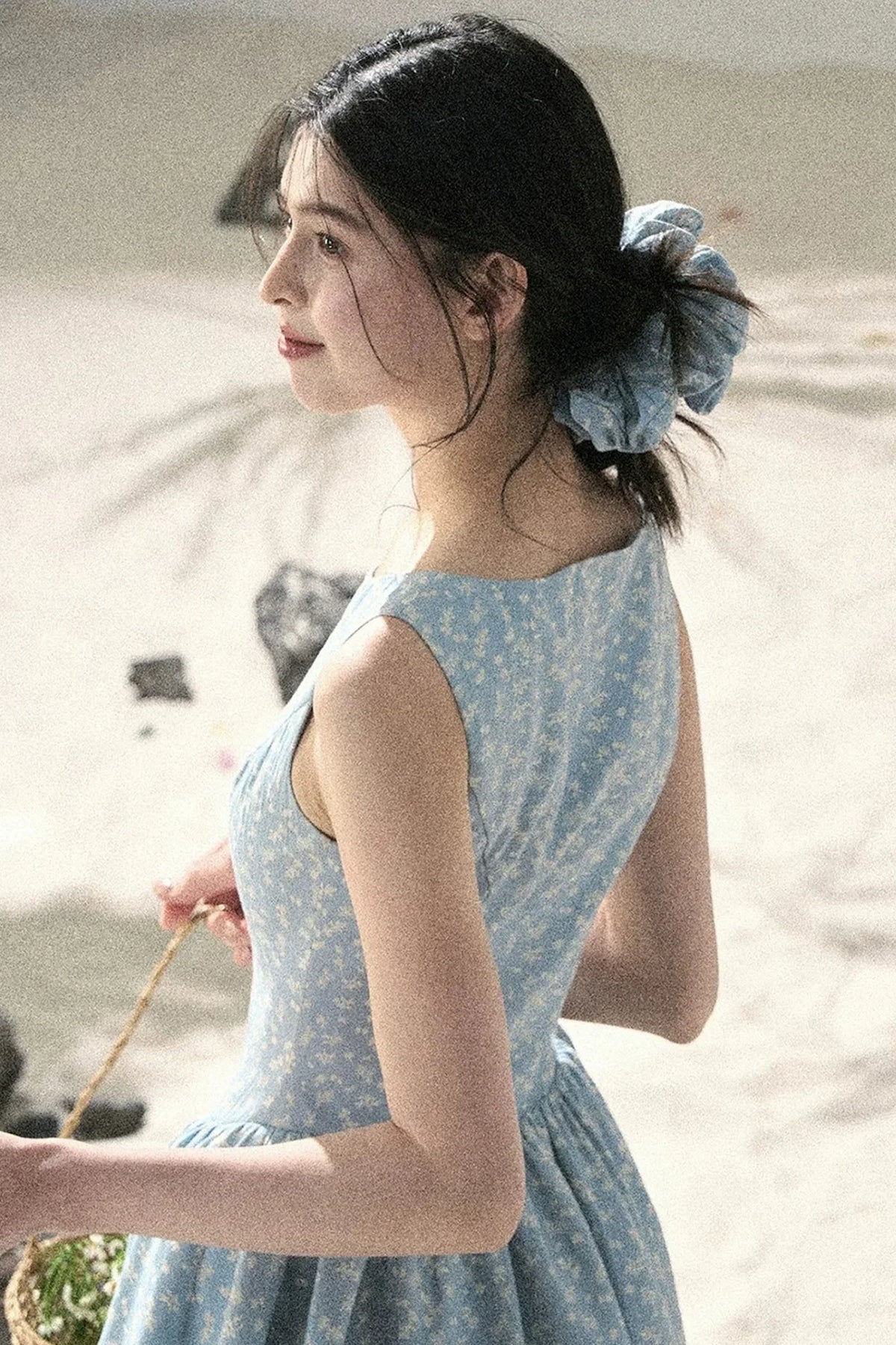 Sage Floral Lace Dress