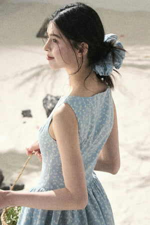 Sage Floral Lace Dress