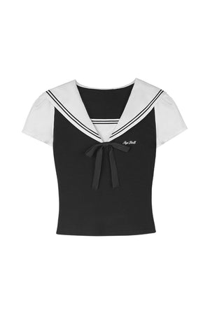 Sailor Collar Summer Top Set-Up