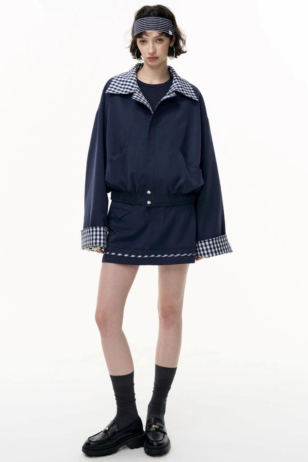 Salt Check Trench Coat Set-Up