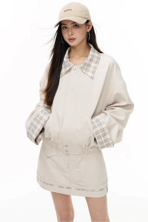 Salt Check Trench Coat Set-Up