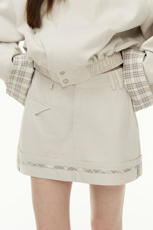 Salt Check Trench Coat Set-Up