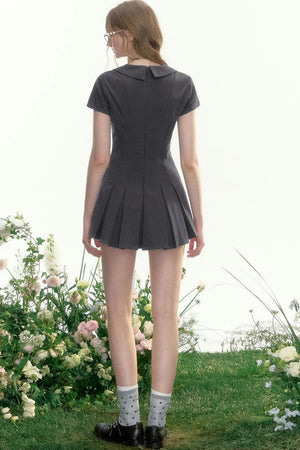 Salt Transfer Student V-Neck Dress