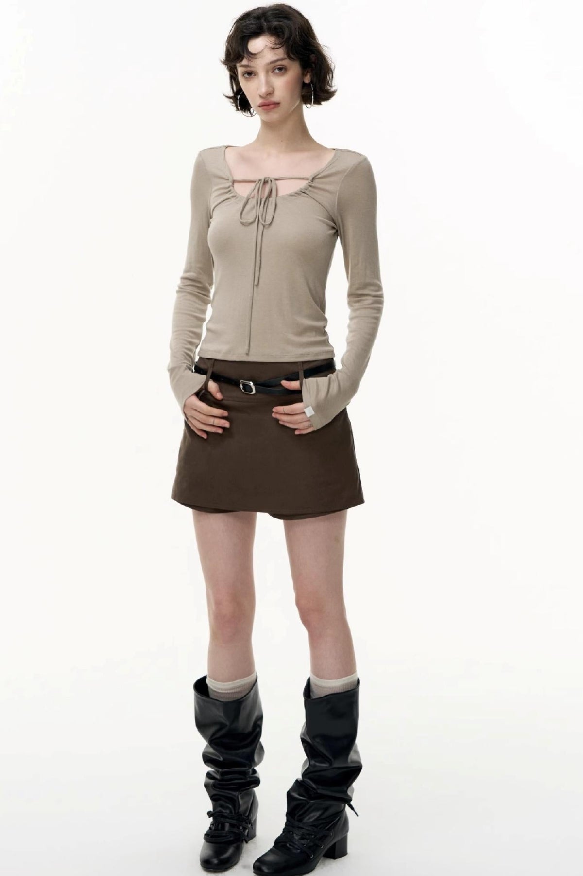 Salt U-Neck Shirt