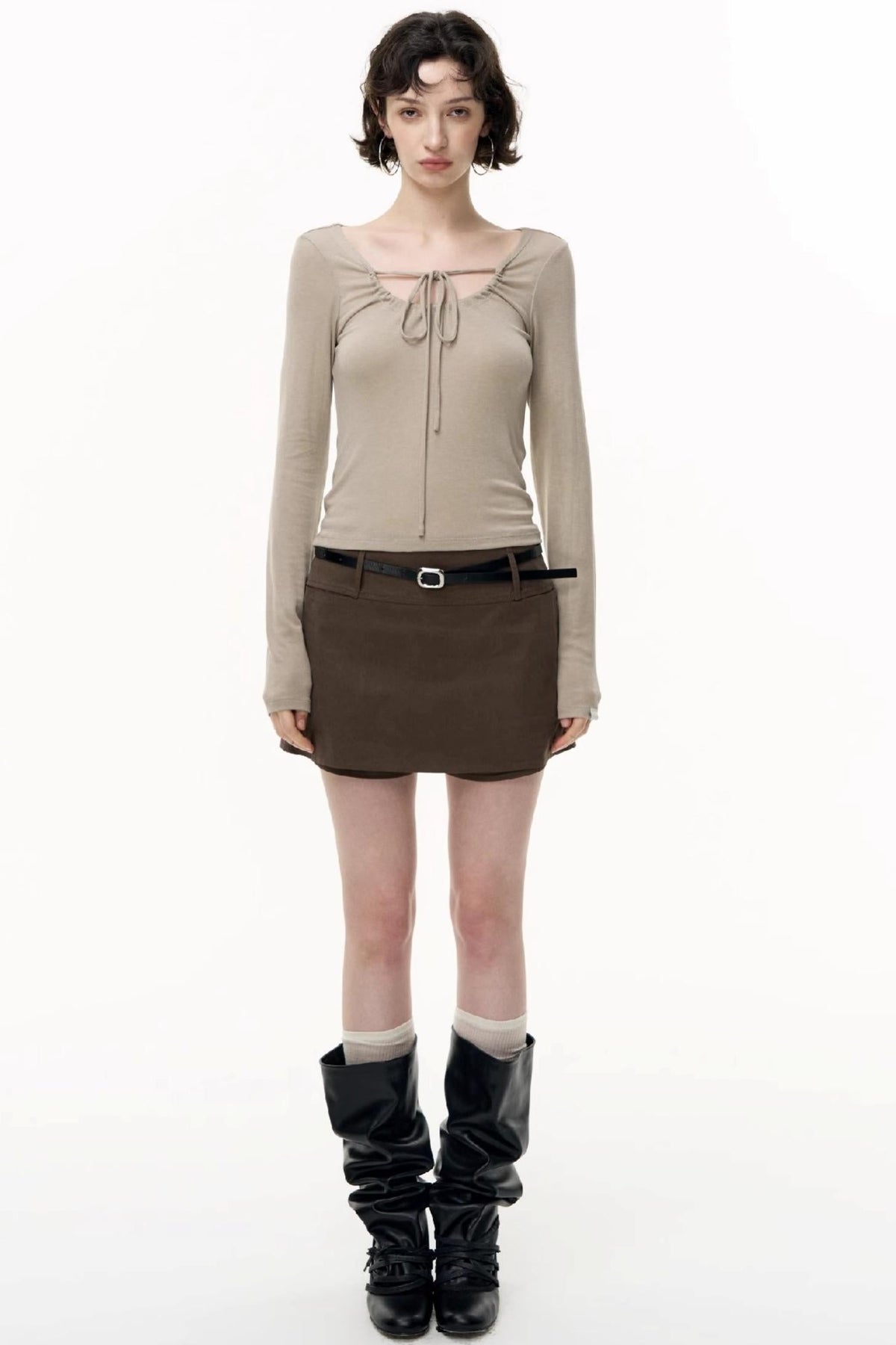 Salt U-Neck Shirt