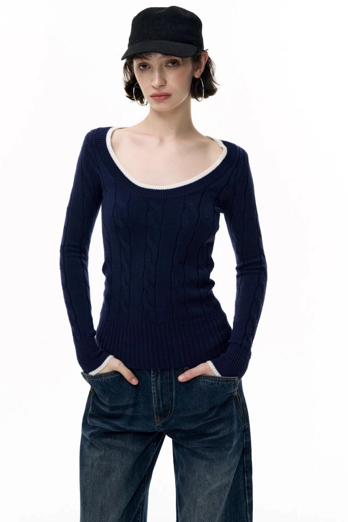 Salt Wool Crew Neck Sweater