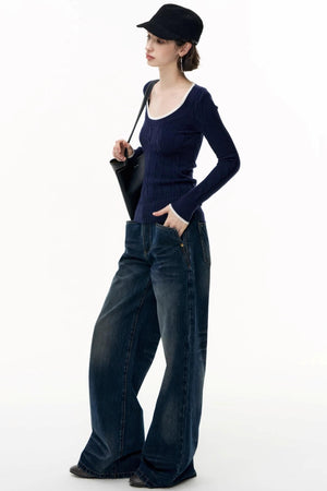 Salt Wool Crew Neck Sweater