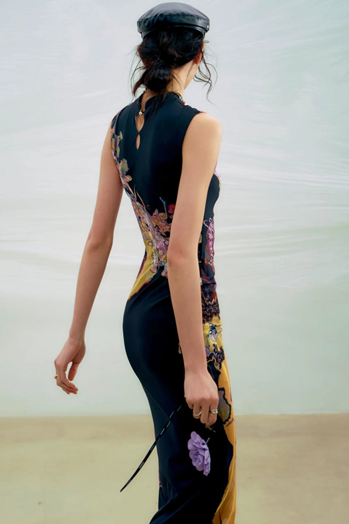 Sancai Contrast Dress