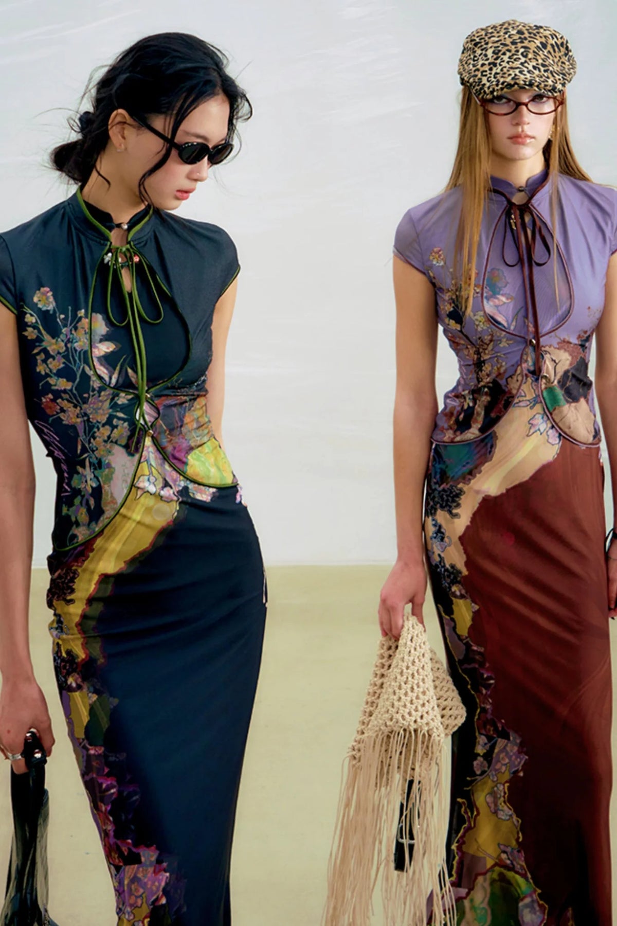 Sancai Contrast Dress