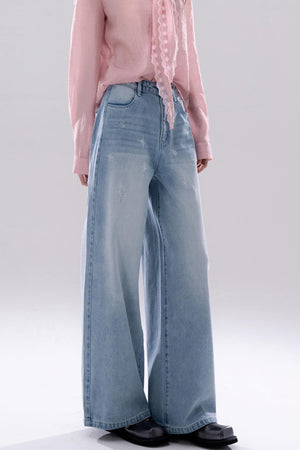 Satin Pleated Pants